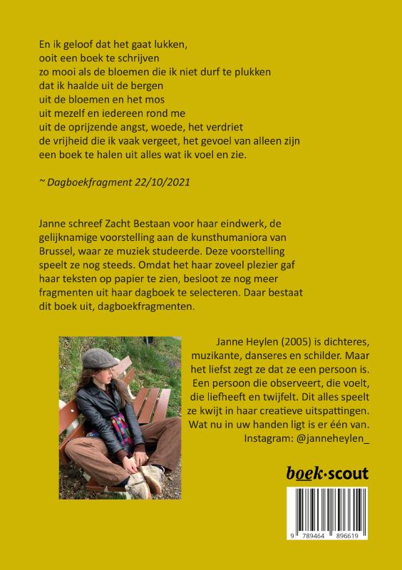Achterkant van Zacht bestaan