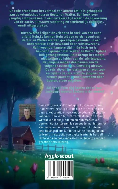 Achterkant van Hector en Walter en de boeren op planeet Nostra