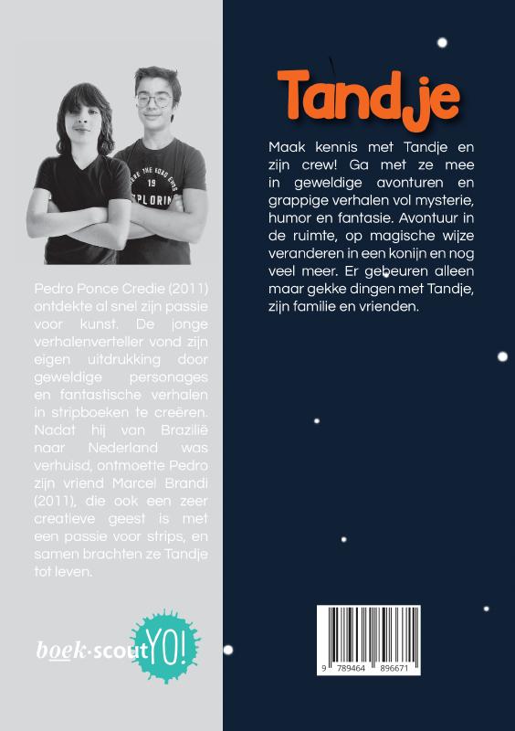 Achterkant van Tandje