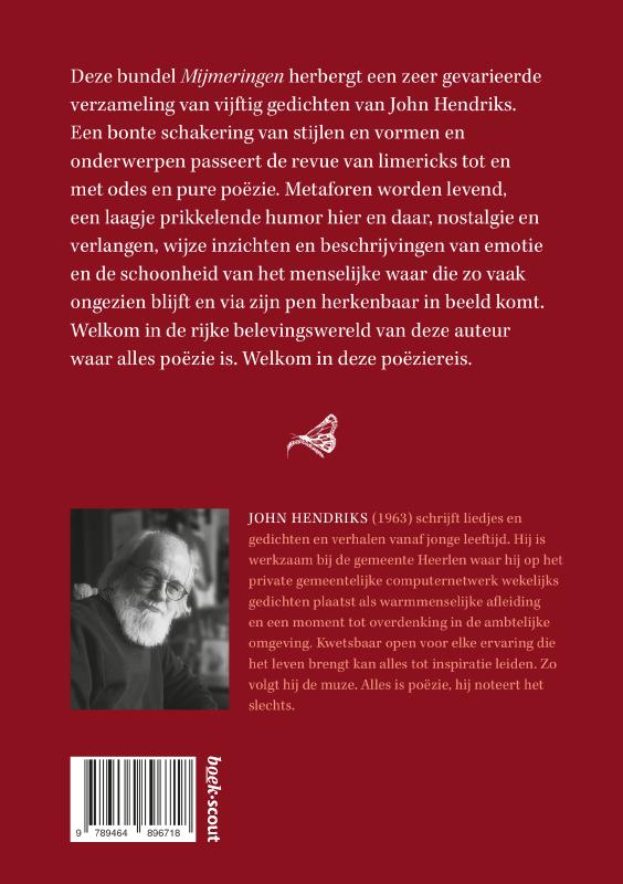 Achterkant van Mijmeringen