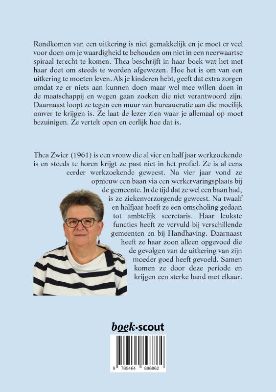 Achterkant van Mijn zoektocht op de arbeidsmarkt