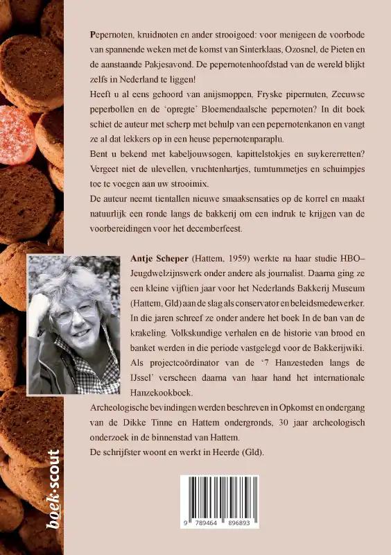 Achterkant van Pieken met pepernoten en ander strooigoed