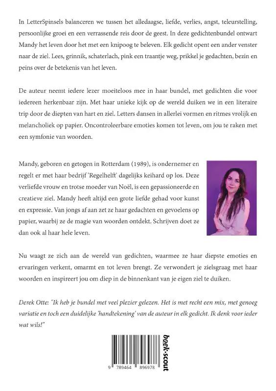 Achterkant van LetterSpinsels