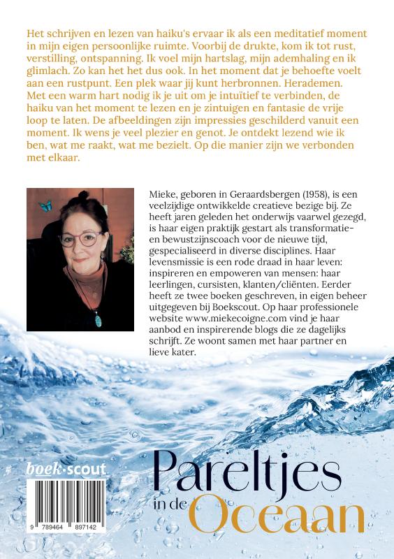 Achterkant van Pareltjes in de Oceaan