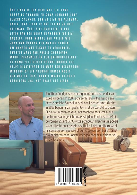 Achterkant van Reis rond mijn wereld