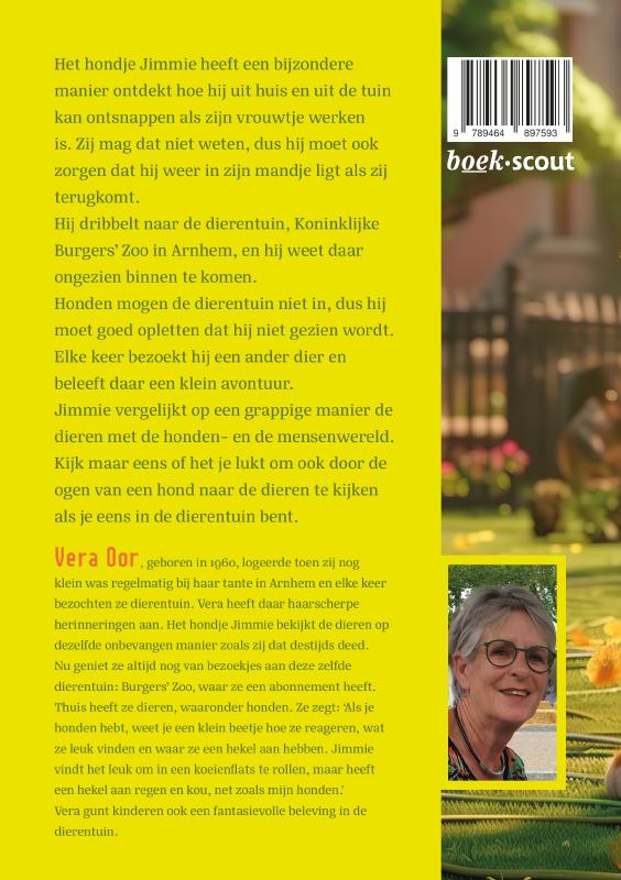 Achterkant van Jimmie gaat naar de dierentuin, ga je mee?