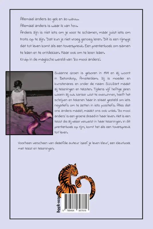 Achterkant van Zo mooi anders