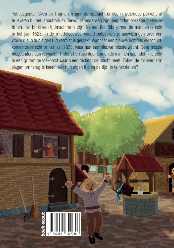 Achterkant van Dienders door tijd