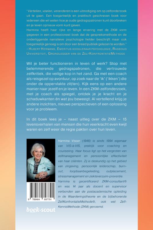 Achterkant van Vertellen, voelen, veranderen