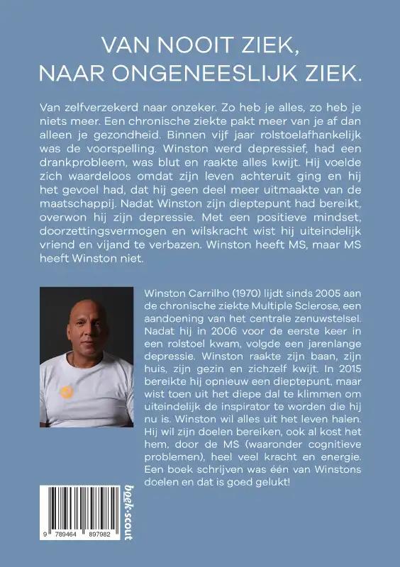 Achterkant van Mijn strijd tegen MS