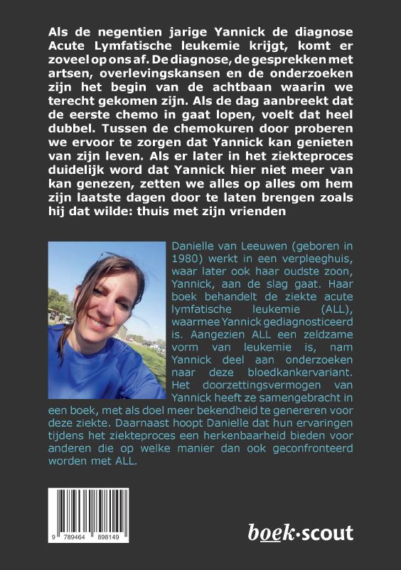Achterkant van Het ware gezicht achter acute lymfatische leukemie