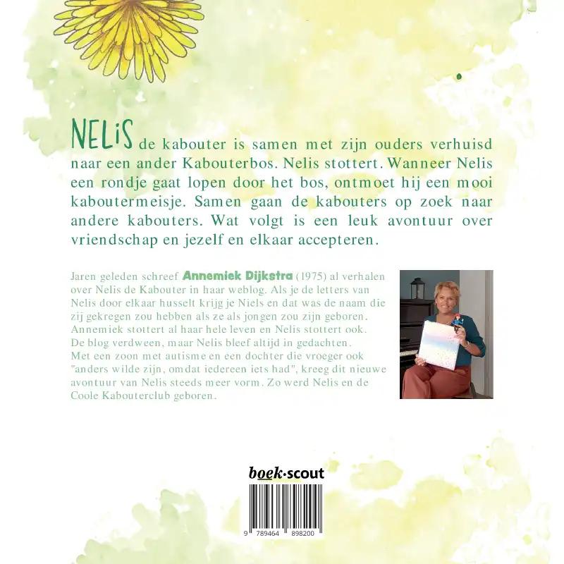 Achterkant van Nelis en de Coole Kabouterclub