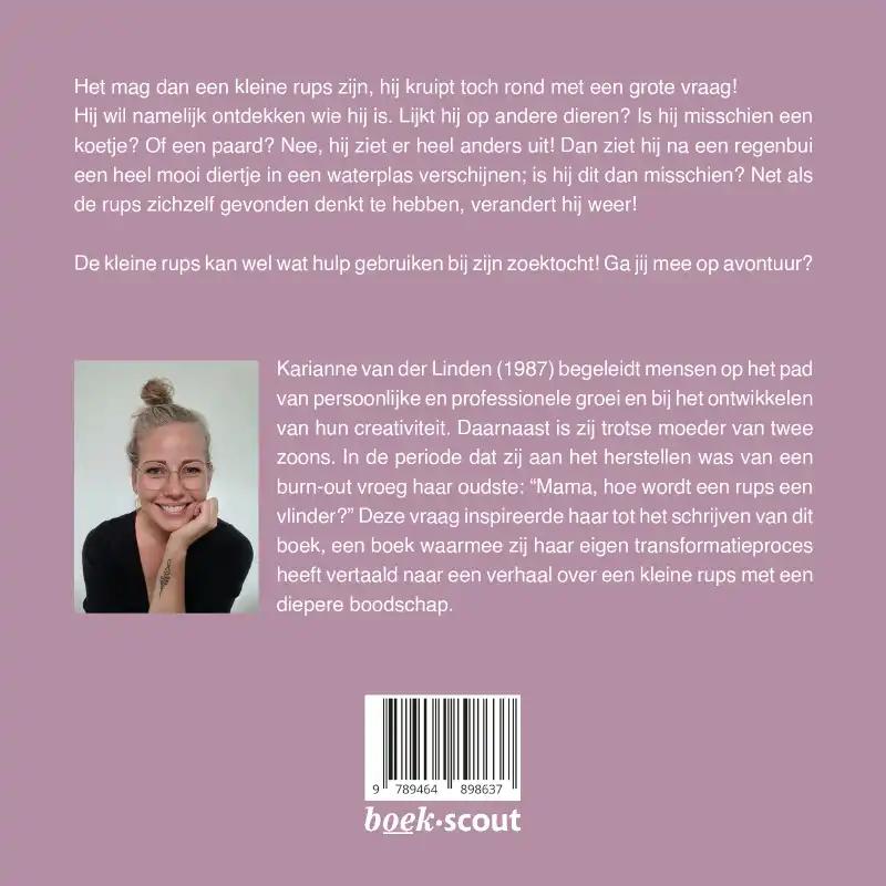 Achterkant van De reis van rups