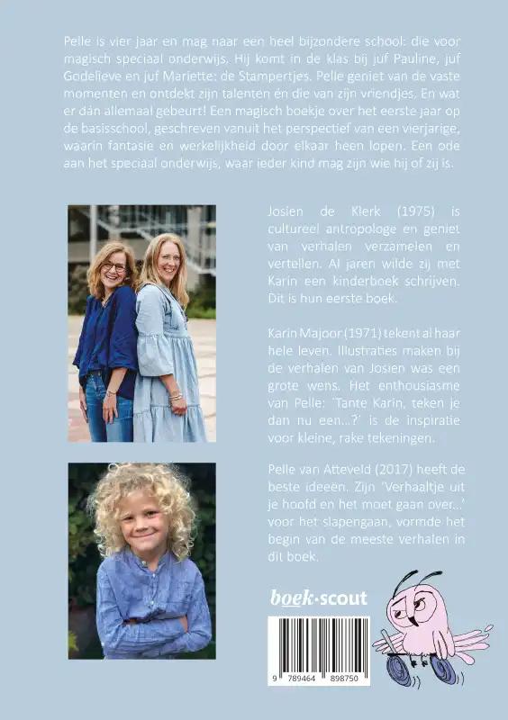 Achterkant van Pelle op School