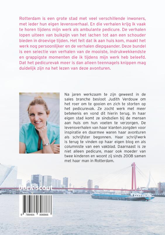 Achterkant van Avonturen van de pedicure