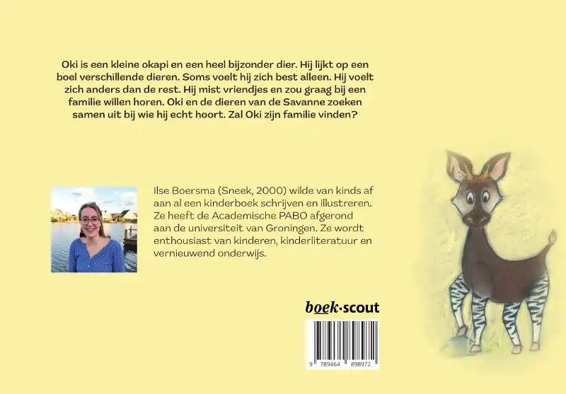 Achterkant van Oki is oké