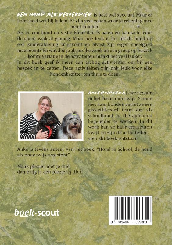 Achterkant van Hond op bezoek