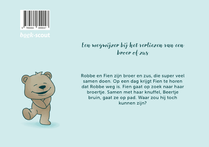 Achterkant van Waar is Robbe?