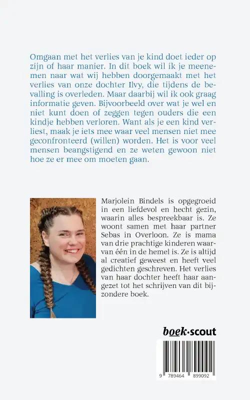 Achterkant van Vlinderkind
