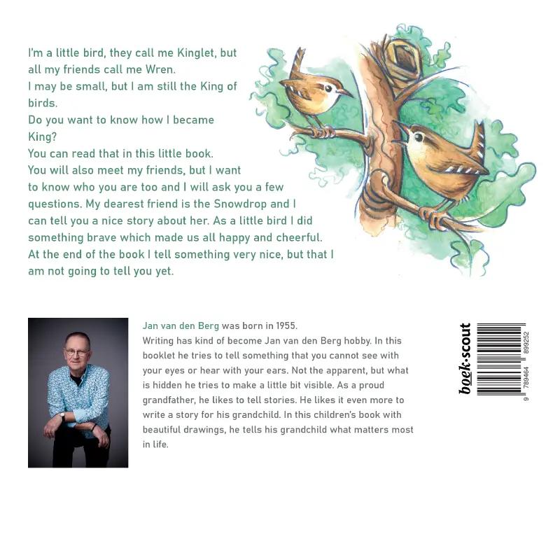 Achterkant van The Wren and the Snowdrop