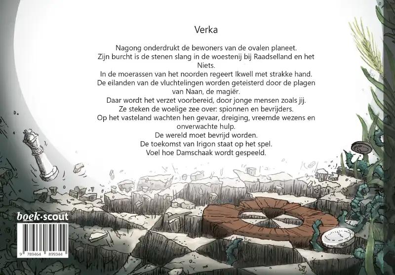 Achterkant van Verka