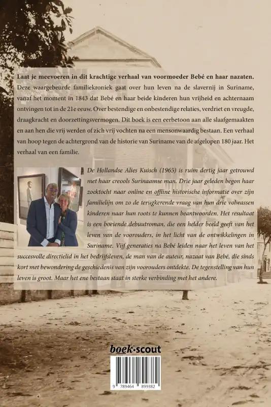 Achterkant van Het begon bij Bebé
