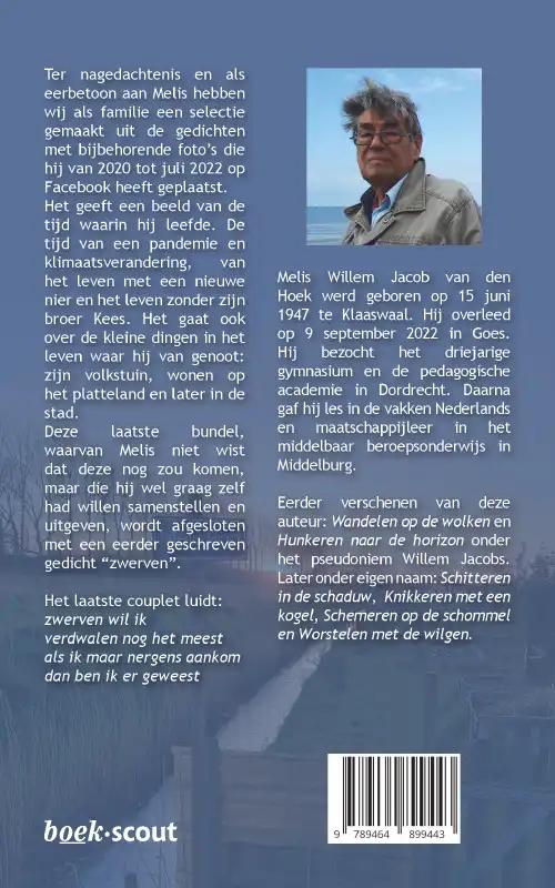 Achterkant van Zwerven in de zon