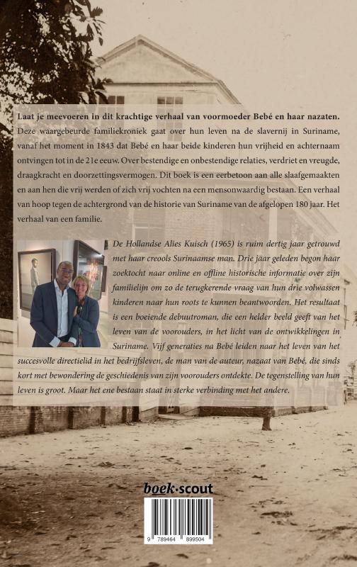 Achterkant van Het begon bij Bebé