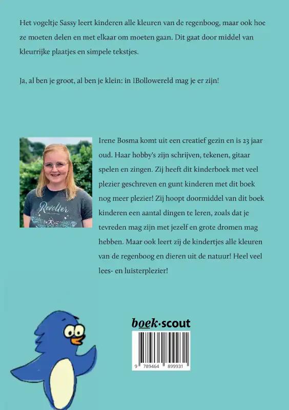 Achterkant van Het vogeltje dat IBollowereld gaat ontdekken