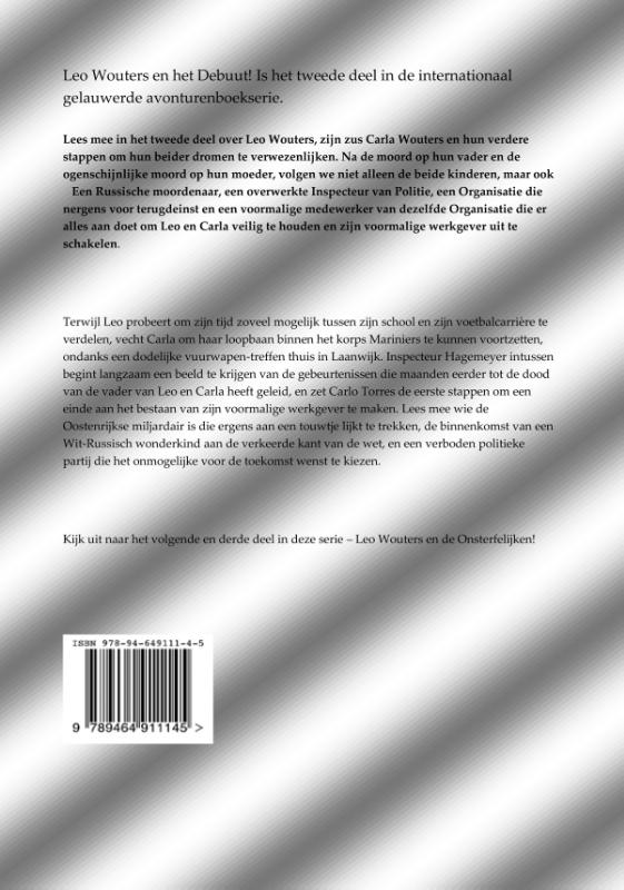 Achterkant van Leo Wouters en het Debuut!