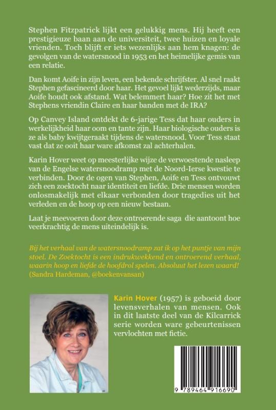 Achterkant van De zoektocht