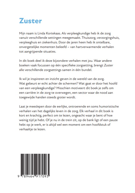 Achterkant van Zuster