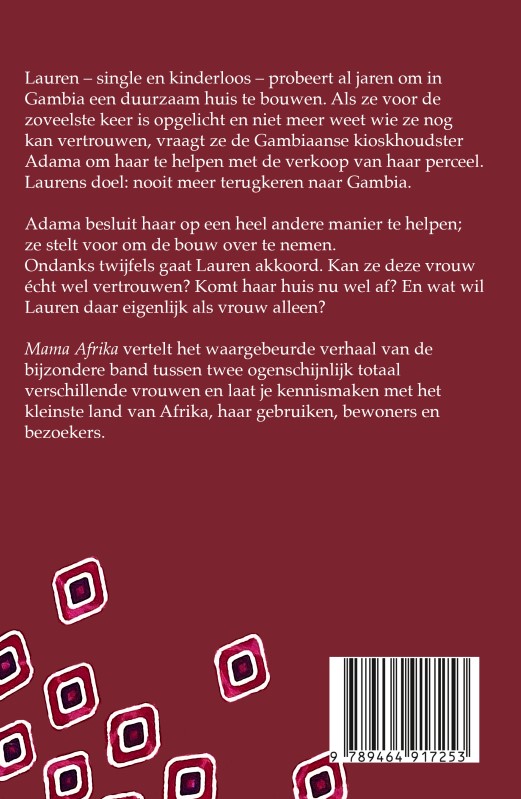Achterkant van Mama Afrika