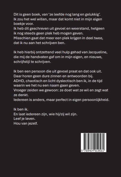 Achterkant van Van ex naar escort