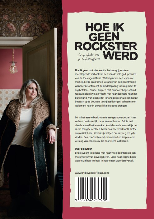 Achterkant van Hoe ik geen rockster werd