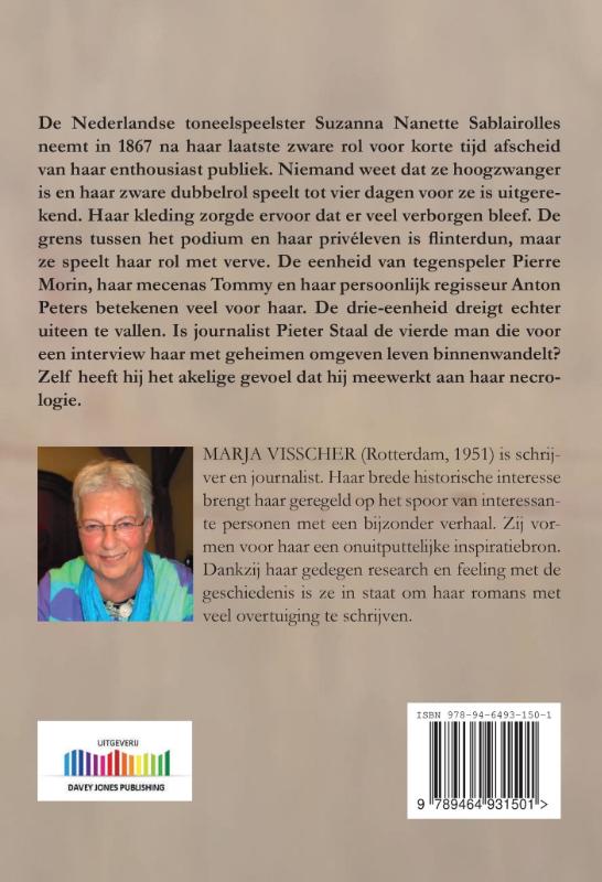 Achterkant van Op de adem van de tijd