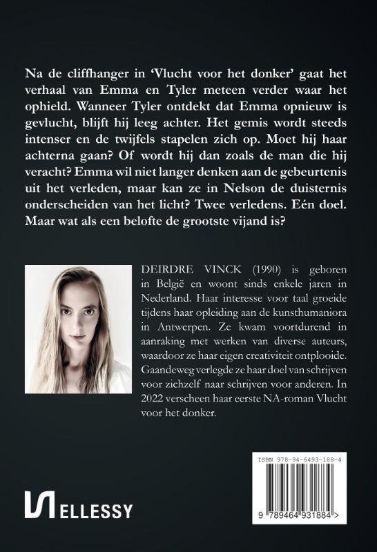 Achterkant van Scherven van een gebroken belofte
