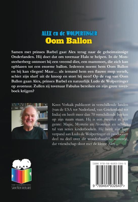 Achterkant van Oom Ballon