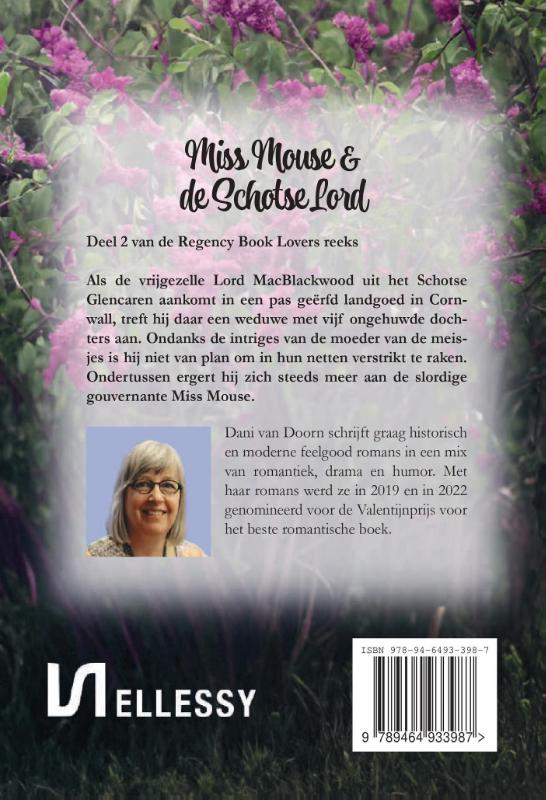 Achterkant van Miss Mouse en de Schotse Lord