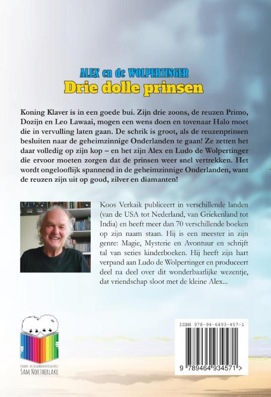 Achterkant van Drie dolle prinsen