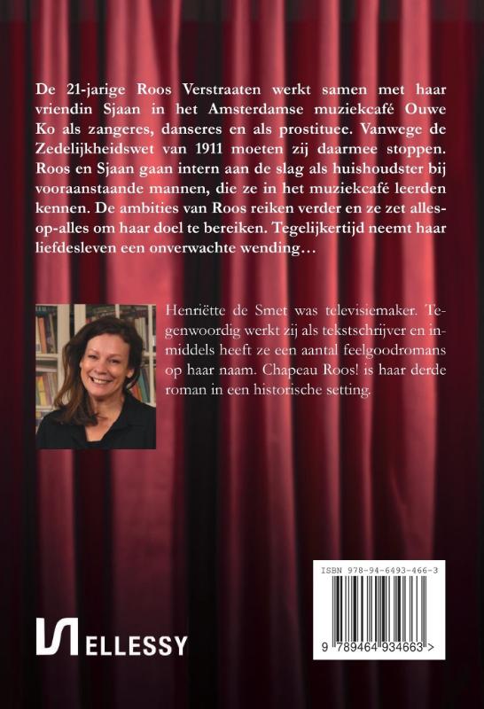 Achterkant van Chapeau Roos!