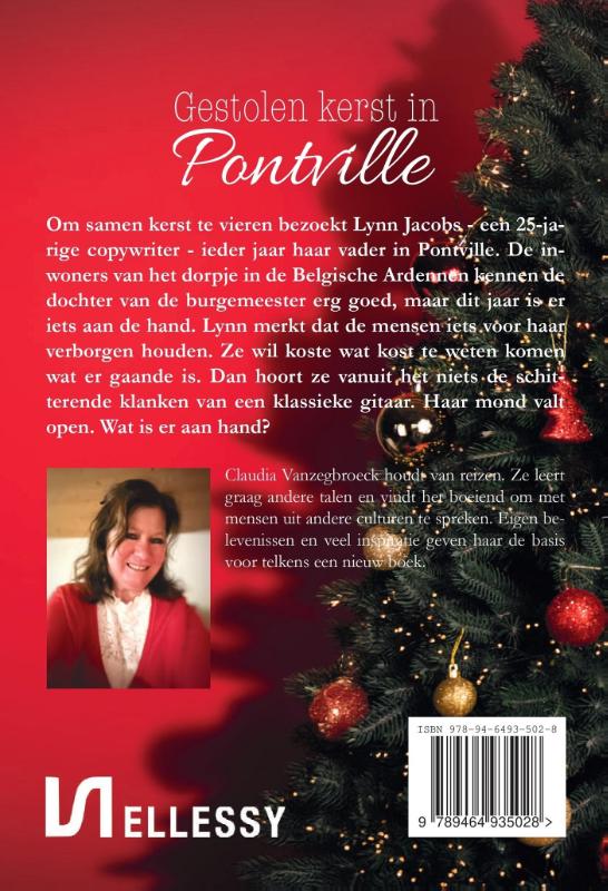 Achterkant van Gestolen kerst in Pontville