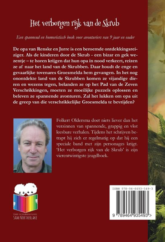 Achterkant van Het verborgen rijk van de Skrub