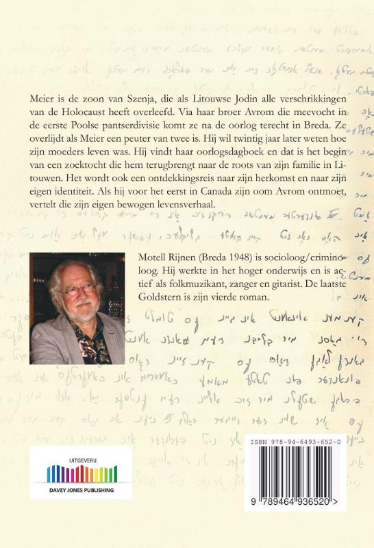 Achterkant van De laatste Goldstern