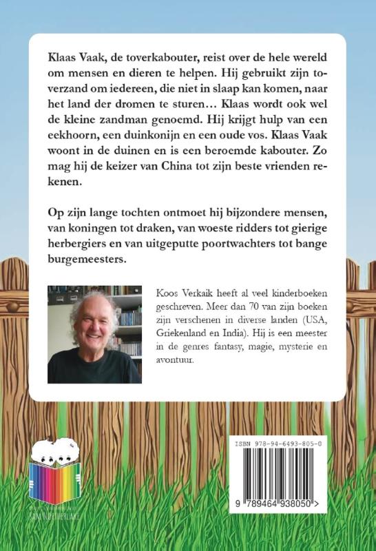 Achterkant van De avonturen van Klaas Vaak
