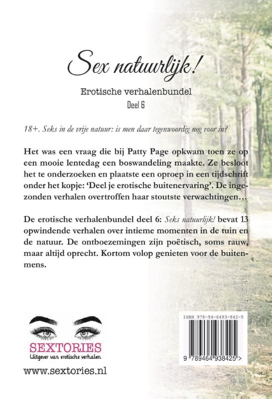 Achterkant van Seks natuurlijk!
