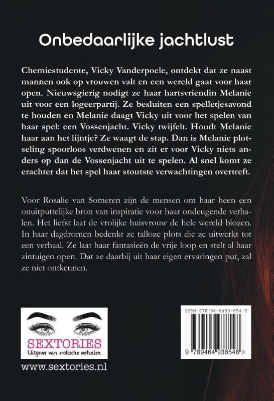 Achterkant van Onbedaarlijke jachtlust