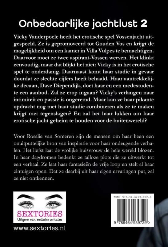 Achterkant van Onbedaarlijke jachtlust -2