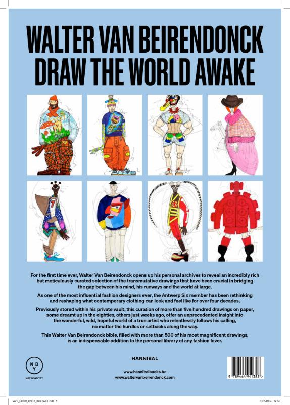 Achterkant van Draw the World Awake