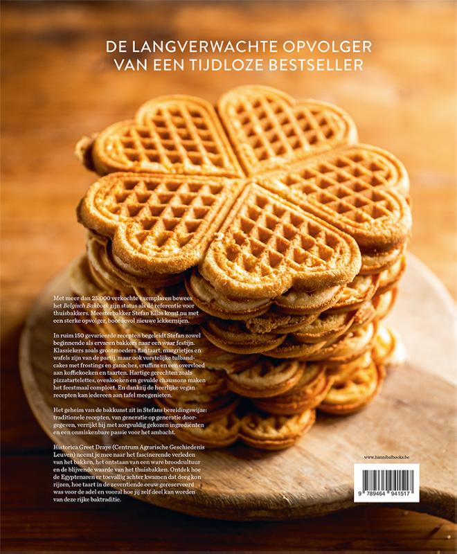 Achterkant van Belgisch Bakboek Royale